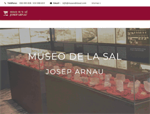 Tablet Screenshot of museodelasal.com